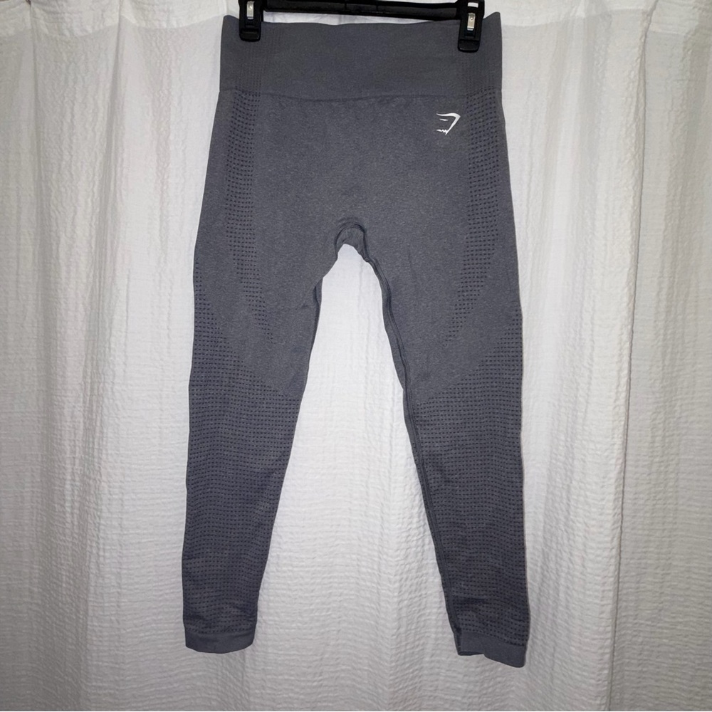 Gymshark Vital Seamless 2.0, Smokey Gray Marl, size medium - Picture 3 of 7